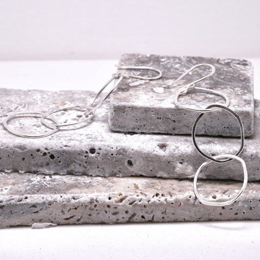 Amorphous Circle Earrings