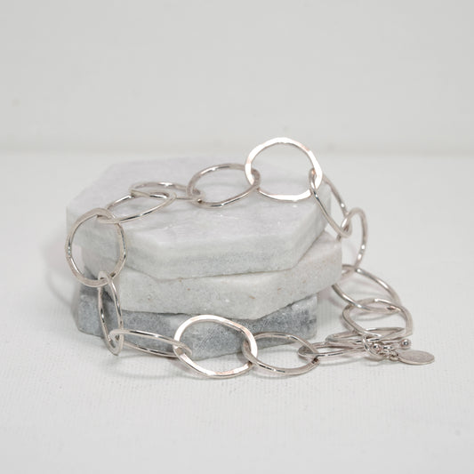 Amorphous Circle Bracelet