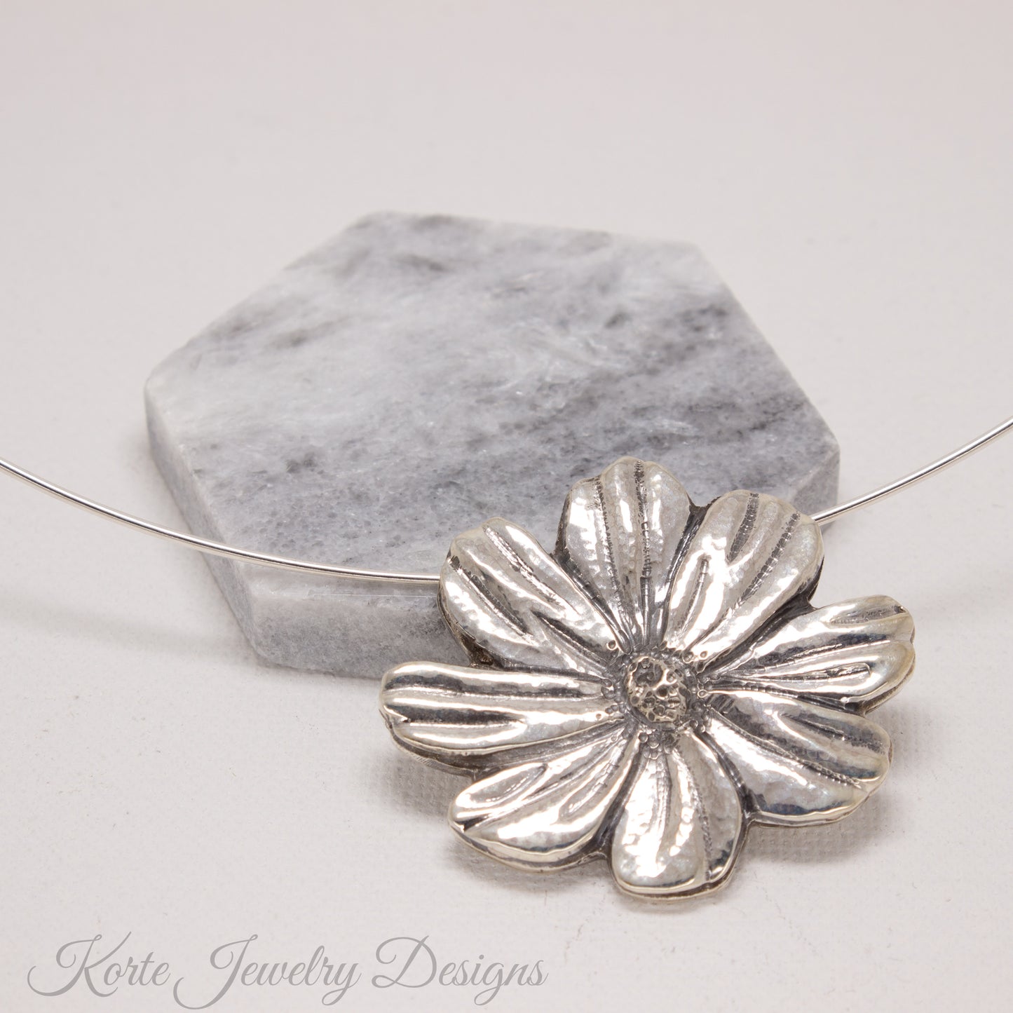 Cosmos Flower Necklace
