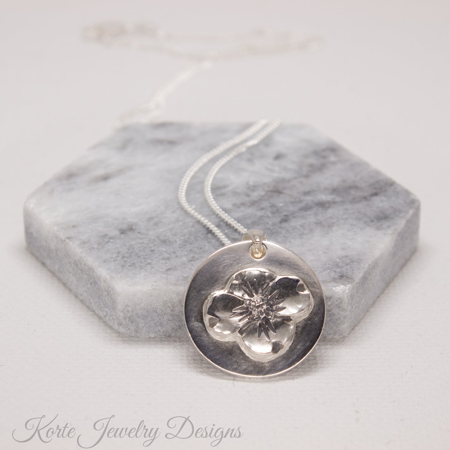 Dogwood Blossom Pendant