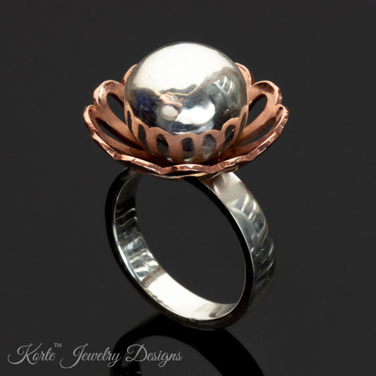 Articulated Flower Ring