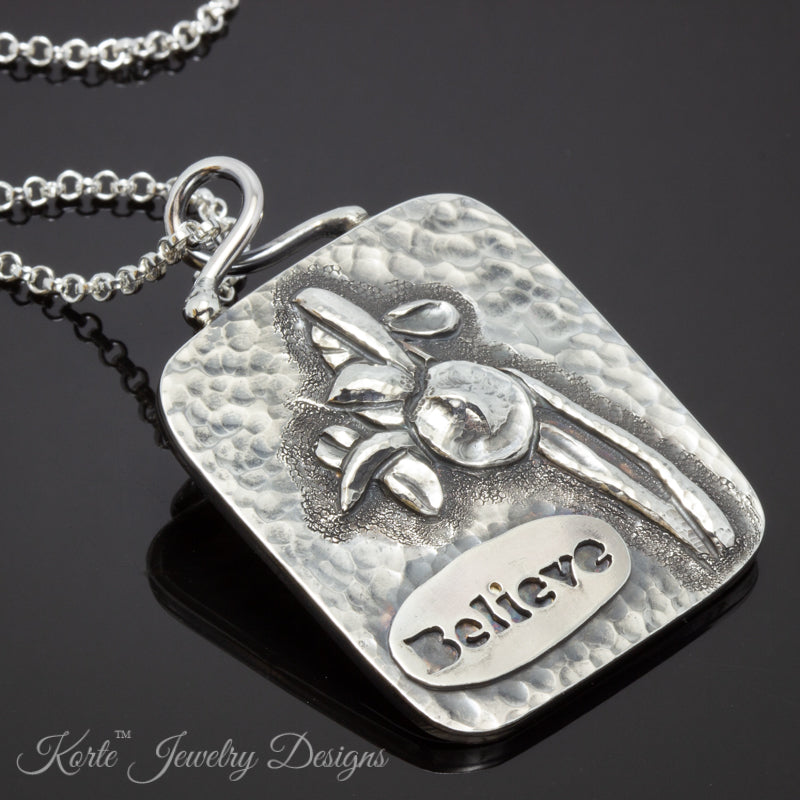 Believe Iris Pendant