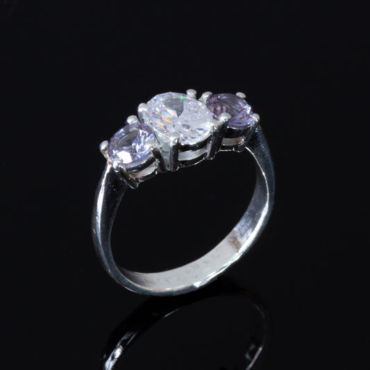 Advanced Three Stone Ring