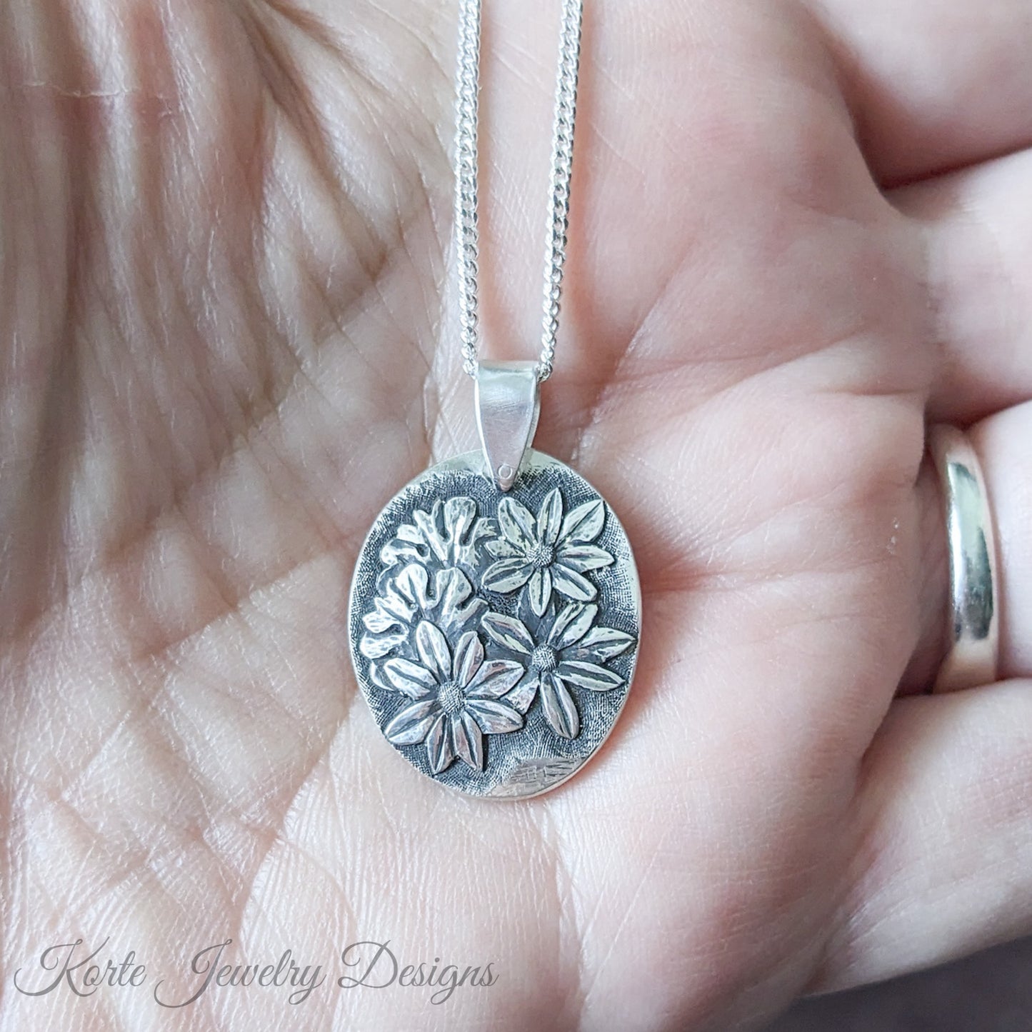 Bloodroot Pendant