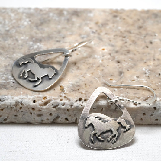 Running Horse Earrings