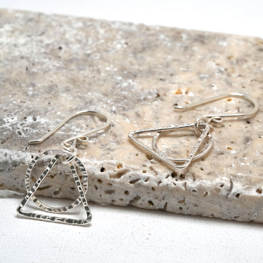 Triangles and Circles Earrings