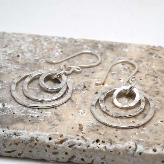 Three Hammered Circles