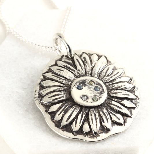Wild Radiance Sunflower Pendant