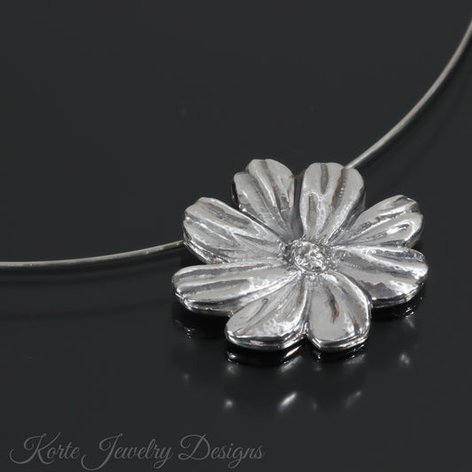 Cosmos Flower Necklace