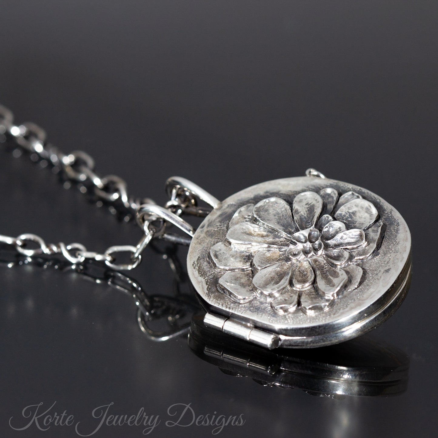 Marigold Ring Keeper Locket