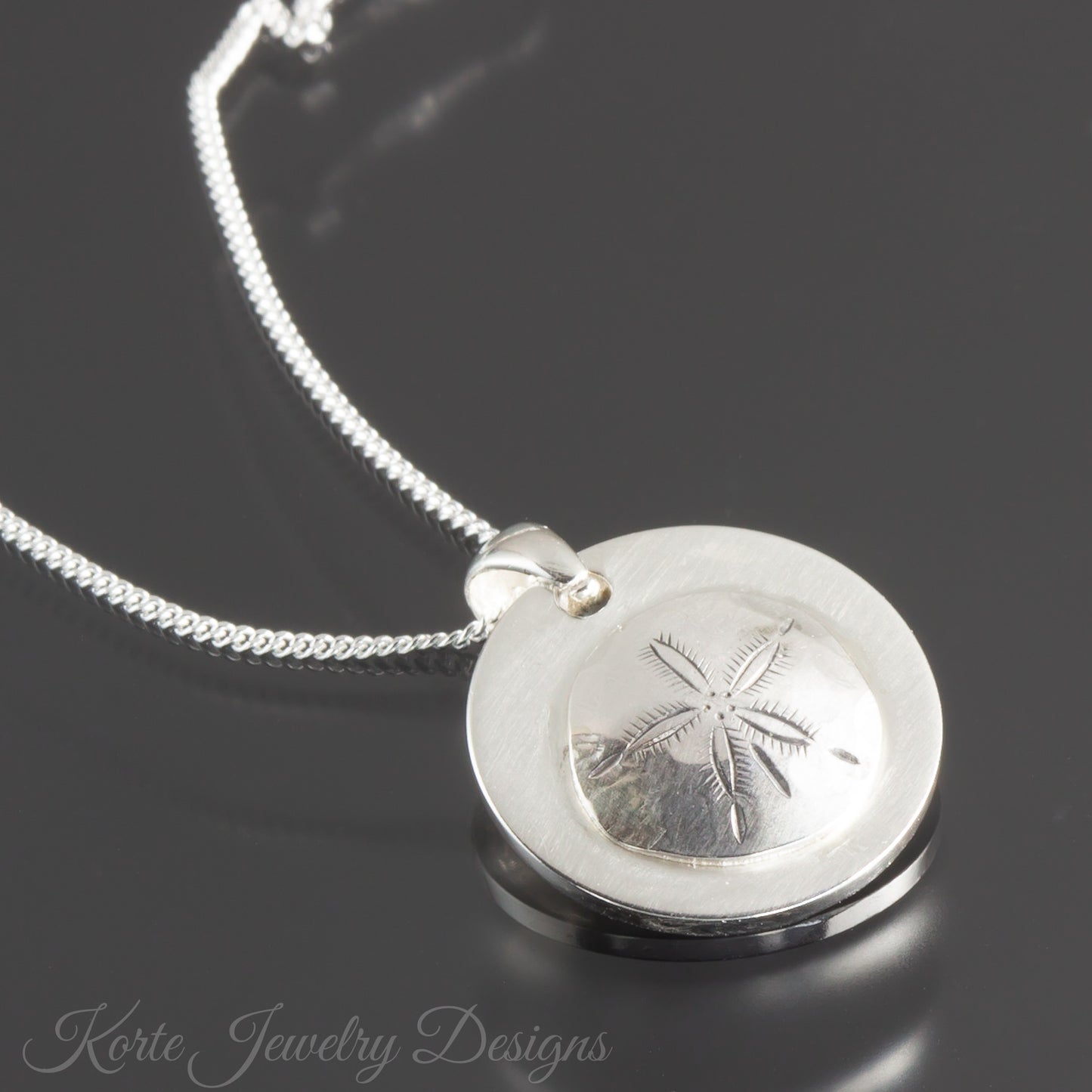 Small Sand Dollar Pendant