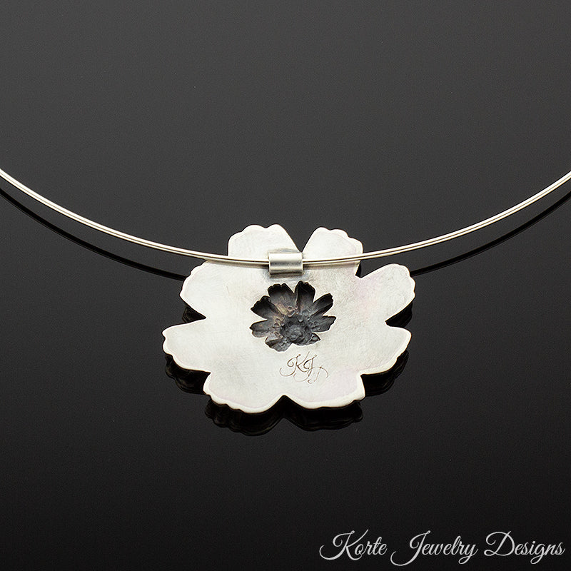 Cosmos Flower Necklace