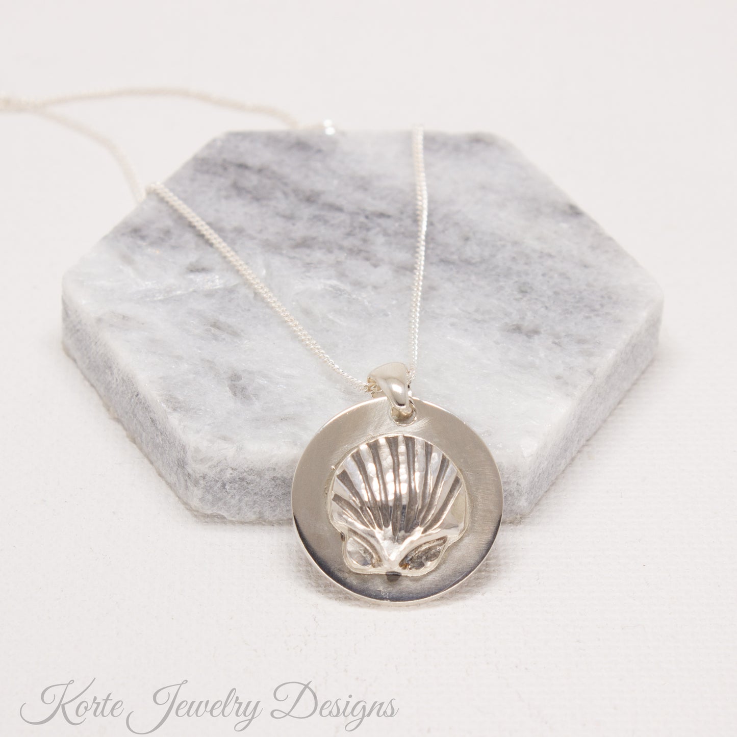 Small Clam Shell Pendant