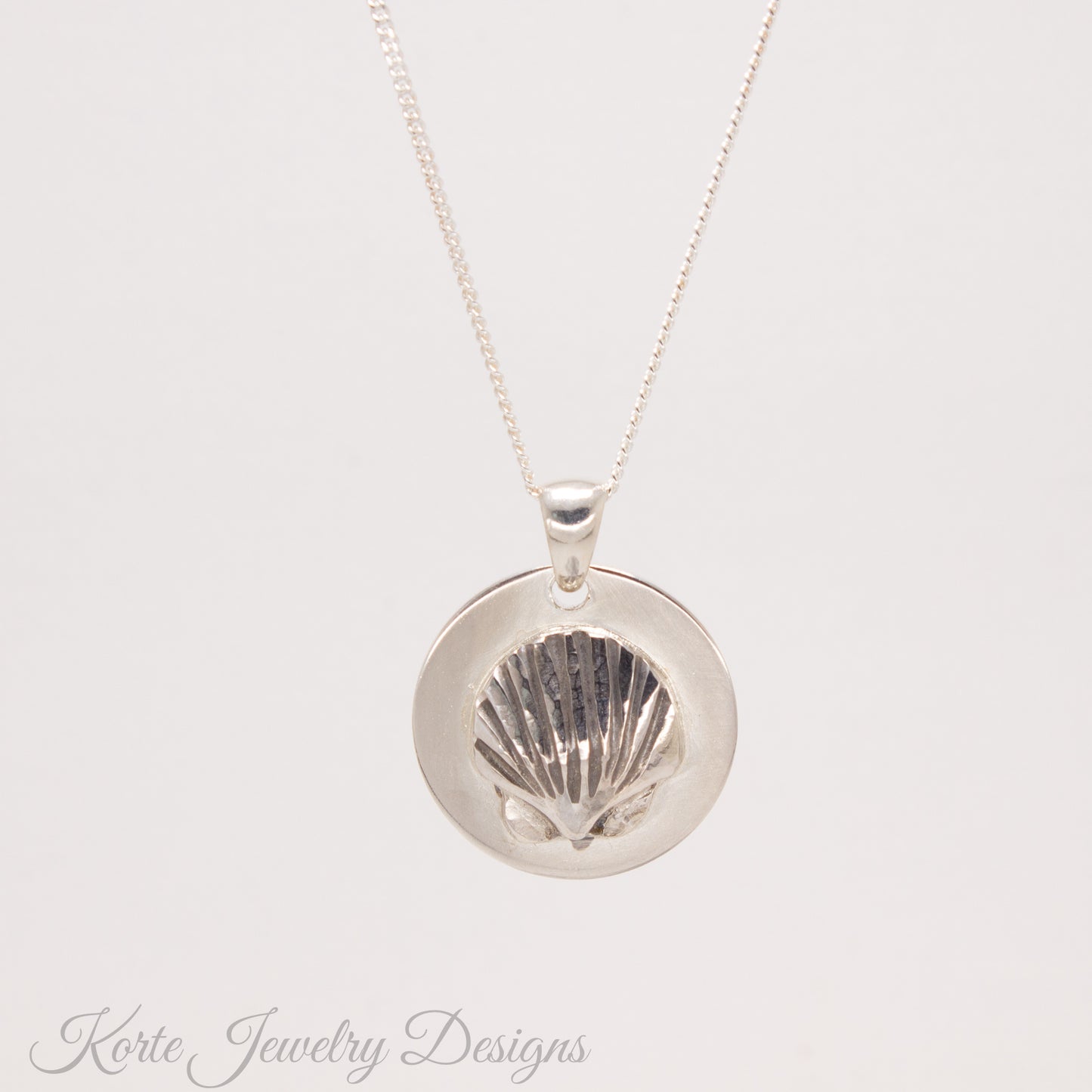 Small Clam Shell Pendant