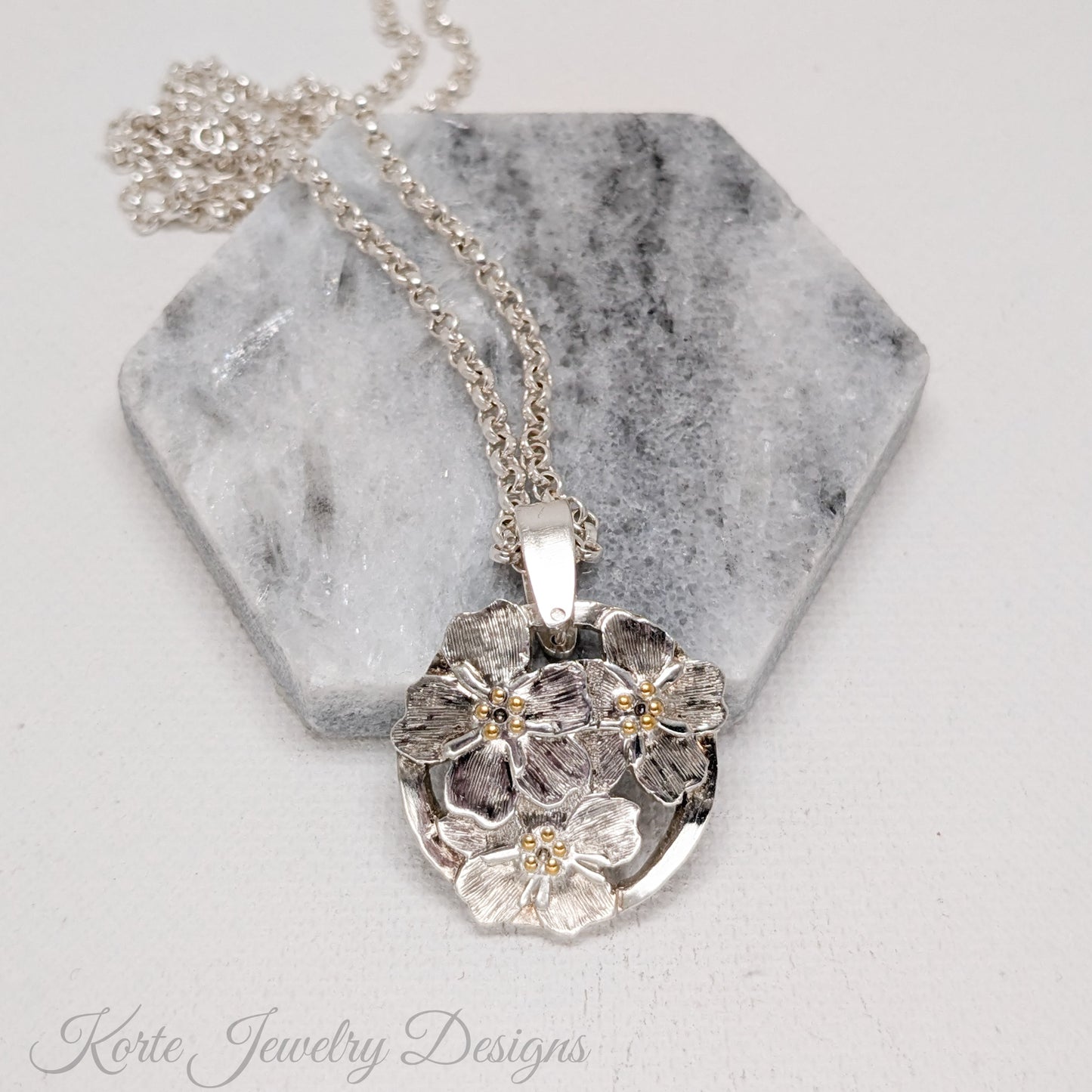 Forget Me Not Pendant