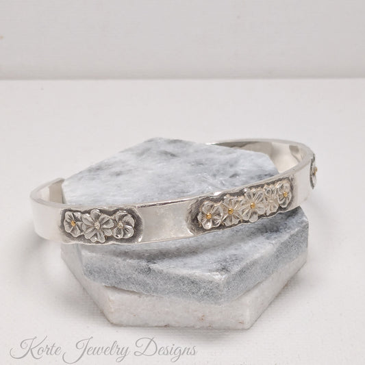 Wildflowers Cuff Bracelet